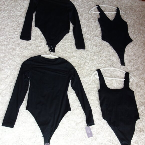 Set 4 Bodysuits - Sizes S and M - NEW - Picture 3 of 16